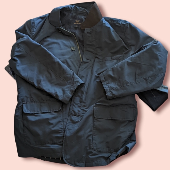 Brooks Brothers Navy Blue"346" Men's Coat - Picture 1 of 17